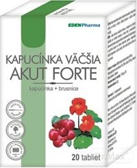 EDENPharma KAPUCÍNKA VÄČŠIA AKUT FORTE tbl 1x20 ks
