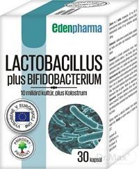 EDENPharma LACTOBACILLUS PLUS BIFIDOBACTERIUM 1x30 cps, výživový doplnok