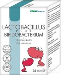 EDENPharma LACTOBACILLUS PLUS BIFIDOBACTERIUM cps 1x30 ks