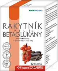 EDENPharma RAKYTNÍK PLUS BETAGLUKANY cps 120+30 (150 ks)