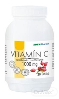 EDENPharma VITAMÍN C 1000 mg 1×30 tbl s postupným uvoľňovaním