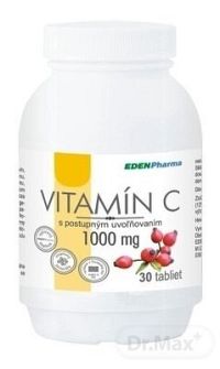 EDENPharma VITAMÍN C 1000 mg tbl s postupným uvoľňovaním 1x30 ks