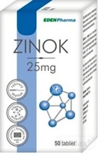 EDENPharma ZINOK 25 mg tbl 1x50 ks