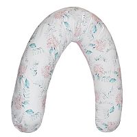 EKO Vankúš na dojčenie VELVET Hydrangea 180cm 1×1 ks, multifunkčný