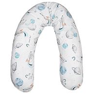 EKO Vankúš na dojčenie VELVET Rockets 180cm 1×1 ks, multifunkčný