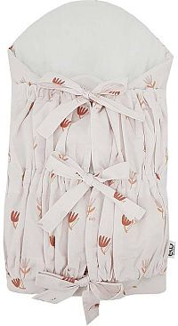 EKO Zavinovačka bavlnená s kokosom Beige Meadow 75x75cm