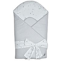 EKO Zavinovačka bavlnená s potlačou a kokosovým vnútrom Grey 1×1 ks, hyperalergénna