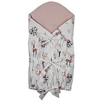 EKO Zavinovačka bavlnená s potlačou Fawns 1×1 ks, zavinovačka