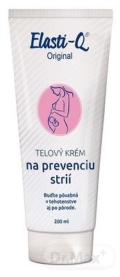 Elasti-Q Originál 1×200 ml, telový krém na prevenciu strií