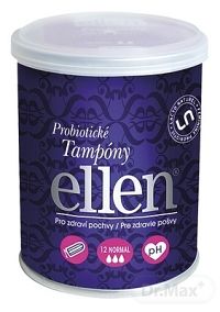 Ellen Probiotické tampóny Normal 12 ks