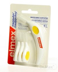 ELMEX INTERDENTAL Č.7 ŽLTÁ 1x4 ks, medzizubné kefky