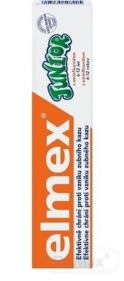 ELMEX JUNIOR ZUBNÁ PASTA pre deti (6-12 rokov) 1x75 ml
