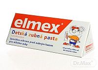 ELMEX ZUBNÁ PASTA DETSKÁ S AMINOFLUORIDMI DO 6 R. 50 ml