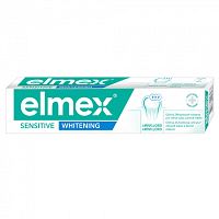 ELMEX Zubná pasta SENSITIVE WHITE 1×75 ml, pre citlivé zuby