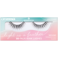 Essence Light as a feather 3D faux mink umelé mihalnice 01 Light Up Your Life 2 ks