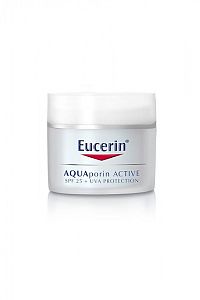 Eucerin AQUAporin ACTIVE Krém s UV ochranou pre citlivú pokožku 1x50 ml