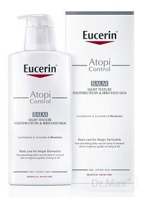 Eucerin AtopiControl Ľahká telová emulzia pre suchú pleť 1x400 ml