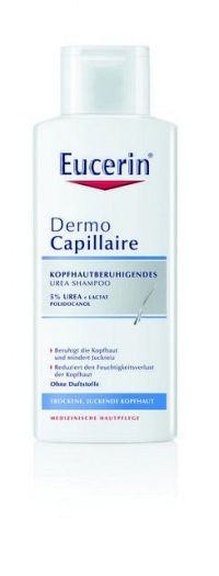 Eucerin DermoCapillaire 5% Urea šampón pre suchú pokožku 1x250 ml