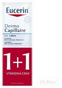 Eucerin DermoCapillaire 5% Urea šampón pre suchú pokožku 2x250 ml