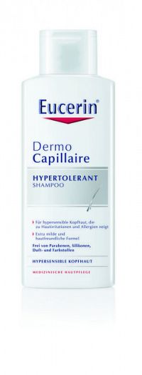 Eucerin DermoCapillaire Hypertolerantný šampón na citlivú a alergickú pokožku 1x250 ml