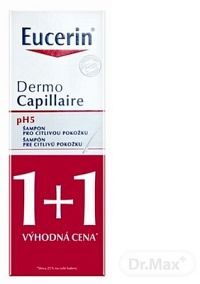 Eucerin DermoCapillaire pH5 šampón na vlasy 2x250 ml