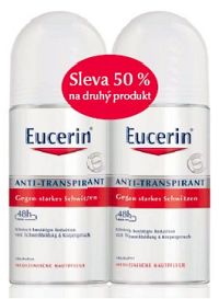 Eucerin Guličkový antiperspirant 2x50 ml
