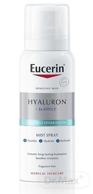 Eucerin HYALURON 3xEFFECT Sprej hydratačný hmla 1×50 ml, hydratačný sprej
