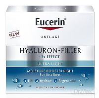 Eucerin HYALURON-FILLER + 3x EFFECT Nočný hydratačný booster 1×50 ml