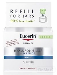 Eucerin HYALURON-FILLER+3xEFFECT Nočný krém REFILL 1×50 ml