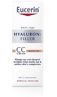 Eucerin HYALURON-FILLER CC krém stredne tmavý