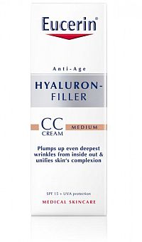 Eucerin HYALURON-FILLER CC krém stredne tmavý medium 1x50 ml