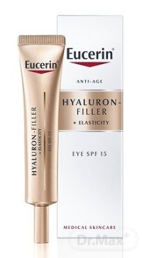 Eucerin HYALURON-FILLER+ELASTICITY očný krém 1×15 ml, SPF 15