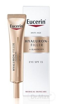 Eucerin HYALURON-FILLER+ELASTICITY očný krém 1×15 ml, SPF 15