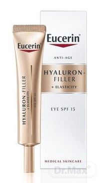 Eucerin HYALURON-FILLER+ELASTICITY očný krém SPF 15, 1x15 ml