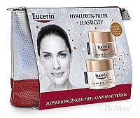 Eucerin HYALURON-FILLER+ELASTICITY Vianočná kazeta denný krém 50 ml + nočný krém 50 ml (inov.2019) 1x1 set