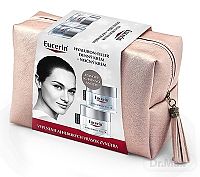 Eucerin HYALURON-FILLER Kazeta denný krém 50 ml + nočný krém 50 ml v taštičke (Vianoce 2020) 1x1 set