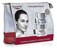 Eucerin HYALURON-FILLER suchá pleť Vianočná kazeta denný krém (pre suchú pleť) 50 ml + nočný krém 50 ml (inov.2019) 1x1 set
