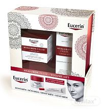 Eucerin Hyaluron Filler Volume-Lift Denný krém pre normálnu pleť 50 ml + očný krém 15 ml darčeková sada