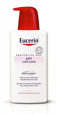 Eucerin pH5 hydratačné telové mlieko pre citlivú pokožku 1x400 ml