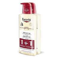 Eucerin pH5 sprchový gél citlivá suchá pokožka 2x400 ml