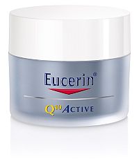 Eucerin Q10 Active regeneračný nočný krém proti vráskam pre všetky typy citlivej pleti 50 ml