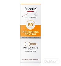 Eucerin SUN PHOTOAGING CONTROL CC KRÉM SPF 50+ krém na opaľovanie na tvár, stredne tmavý 1x50 ml