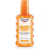 Eucerin SUN SENSITIVE PROTECT SPF 30 sprej transparentný na opaľovanie 1x200 ml