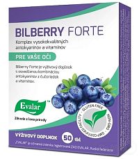 Evalar Bilberry Forte pre vaše oči 50 tbl.