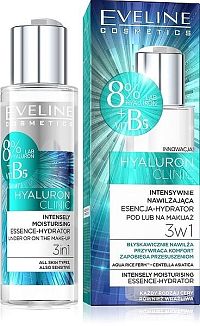 Eveline cosmetics Hyaluron Clinic Hydratačná esencia pre MAKE-UP 110 ml