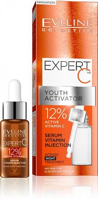 EVELINE EXPERT C NOČNÉ VITAMINOVÉ SÉRUM 1x18 ml