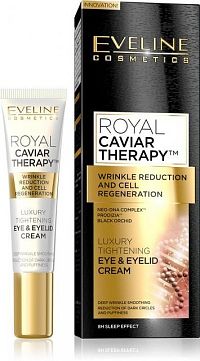 EVELINE ROYAL CAVIAR TIGHTENING EYE AND EYELID CREAM 1x15ml