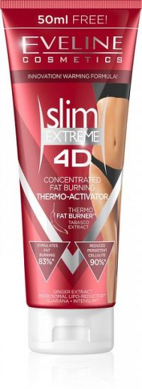 EVELINE SLIM 4D Thermo active slimming sérum 250 ml