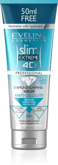 EVELINE SLIM 4D Zoštíhľujúce sérum proti celulitíde 250 ml