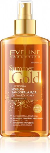 EVELINE SUMMER GOLD SELF-TRANNING TMAVÁ PLEŤ 1x150 ml